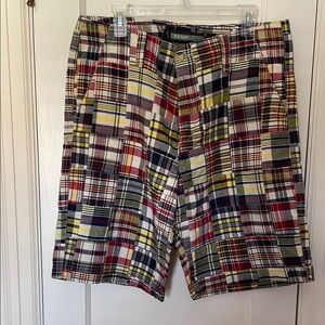 Old Navy Men's Multicolor Plaid Shorts